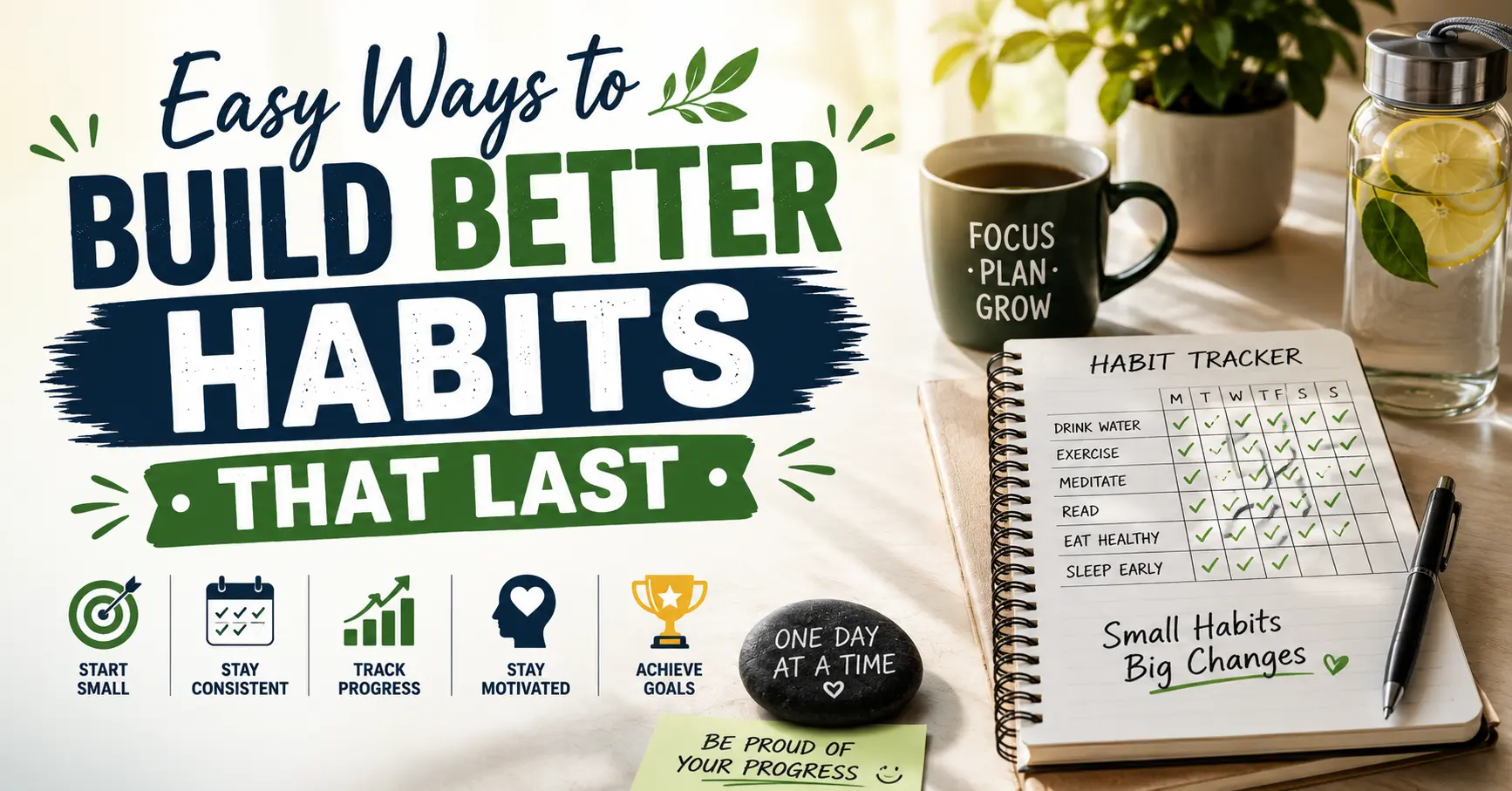 habit building strategies for long term personal growth and success