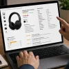 reading electronics specifications online.