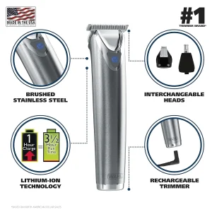 Wahl Stainless Steel Beard Trimmer